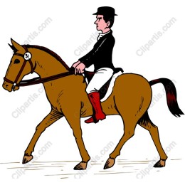 Vintage Equestrian Rider