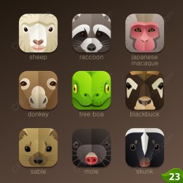 Animal Icons Set