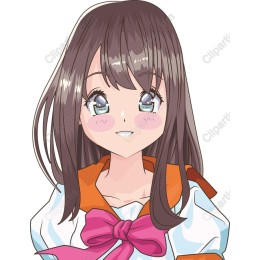 Cheerful Anime Girl