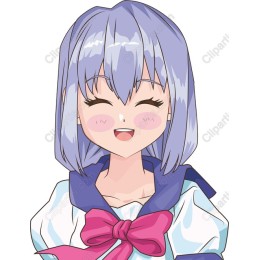 Cheerful Anime Character
