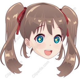 Cheerful Anime Girl