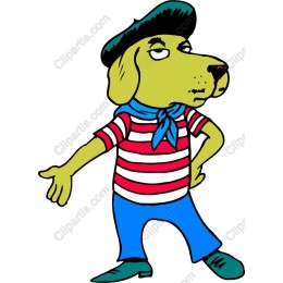 Charming French Dog