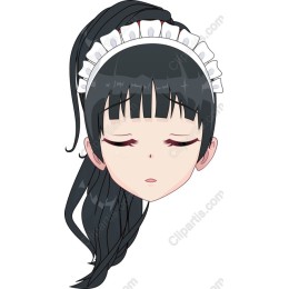 Elegant Maid Character