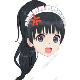 Anime Maid Character