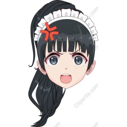 Anime Maid Character