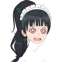 Playful Maid Character