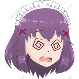 Bewildered Anime Maid