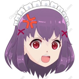 Playful Anime Character