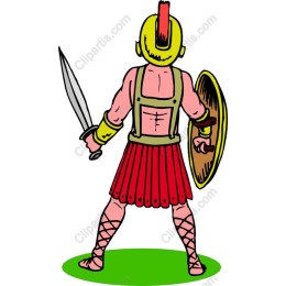 Vibrant Roman Warrior