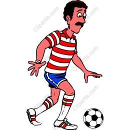 Lively Soccer Player