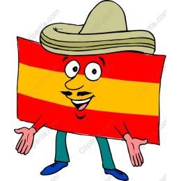 Spanish Flag Character