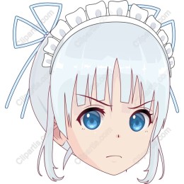 Anime Character with Blue Eyes