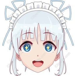Cheerful Anime Character