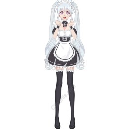 Cheerful Maid Character