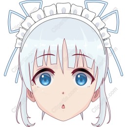 Charming Blue-Eyed Character