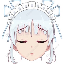 Anime Maid Character