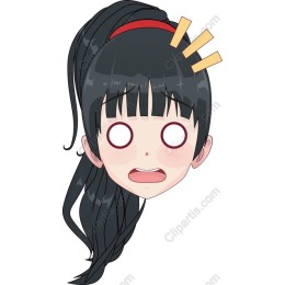 Surprised Anime Character