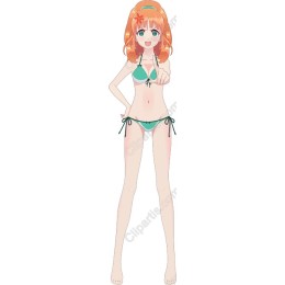 Cheerful Bikini Girl