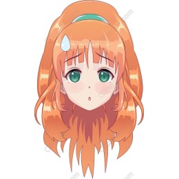 Vibrant Anime Character
