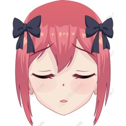 Cute Pink-Haired Girl