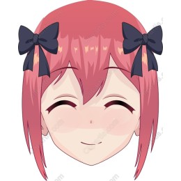 Cute Pink Hair Character