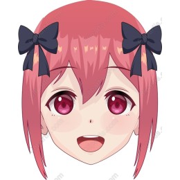 Adorable Pink Hair Anime Character