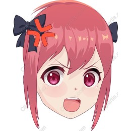 Anime Character - Playful Pink Hair