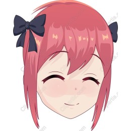 Cute Pink-Haired Character
