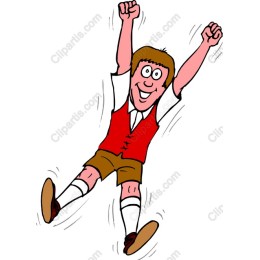Exuberant Cheerful Character