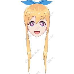Cheerful Blonde Character
