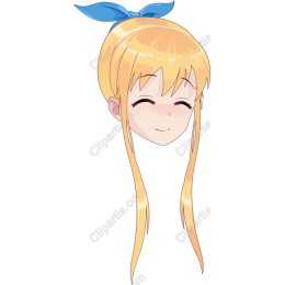 Joyful Blonde Character