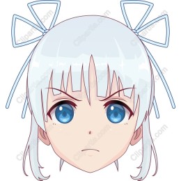 Charming Blue-Eyed Character