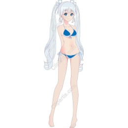 Blue Bikini Girl