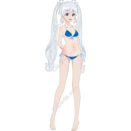 Charming Bikini-Clad Character