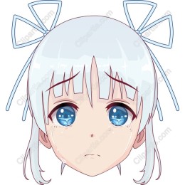 Emotionally Expressive Blue-Eyed Character