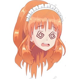 Whimsical Orange Haired Character