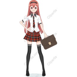 Vibrant Schoolgirl