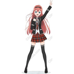 Anime Character - Stylish School Uniform