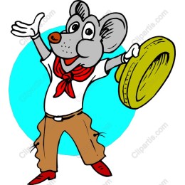 Joyful Cartoon Mouse