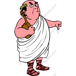 Quirky Roman Musician