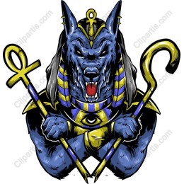 Anubis - Egyptian Deity Art