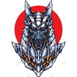 Fierce Wolf Metal Armor