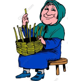 Vintage Basket Weaver