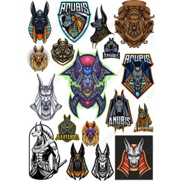 Anubis Bundle - Clipart Set