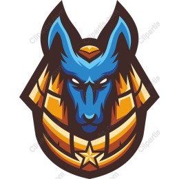 Blue Anubis Shield