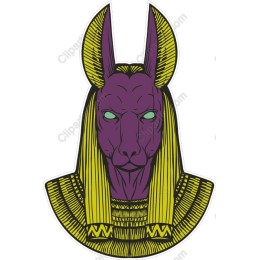 Vibrant Anubis
