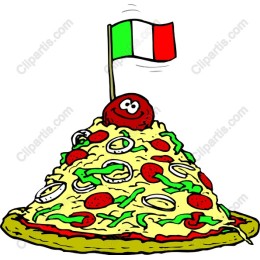 Playful Italian Pizza