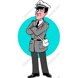 Confident Postal Officer