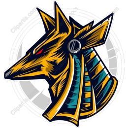 Anubis - Stylized Ancient Egyptian God