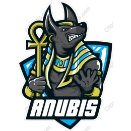 Anubis - Egyptian God Clipart